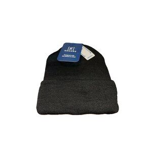 George Arctic Cuff Bernie Black Knit Hat OS